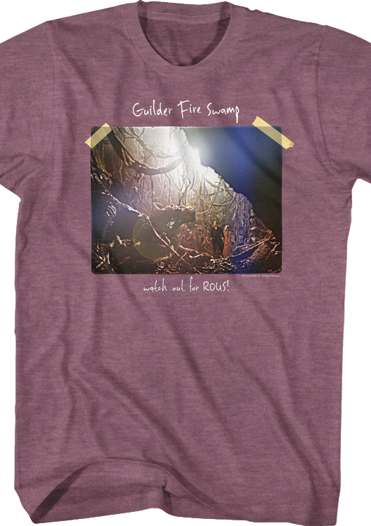 Fire Swamp Photograph Princess Bride T-Shirt - main product image
