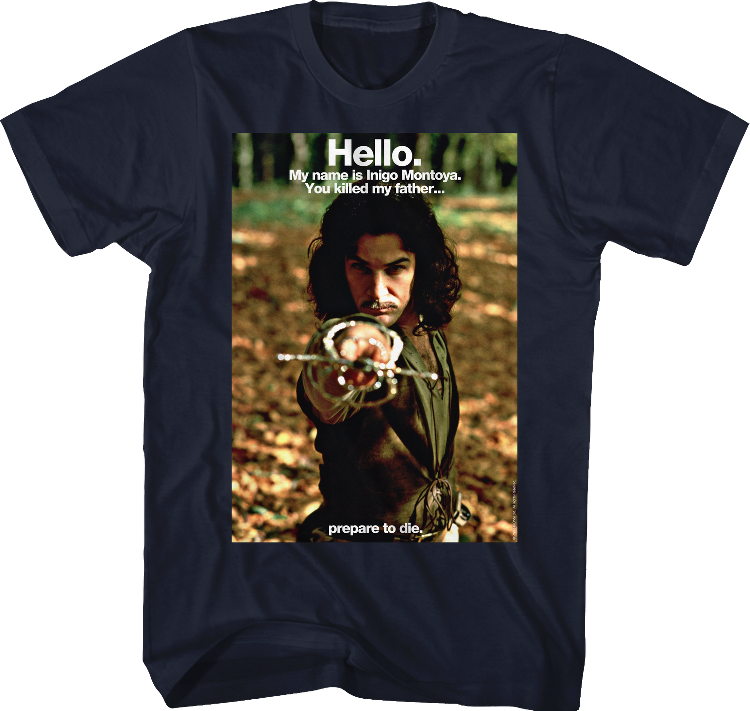 Hello My Name Is Inigo Montoya Princess Bride Shirt