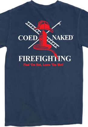 Firefighting Coed Naked T-Shirt