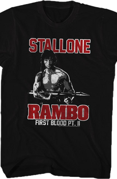 First Blood Part II Rambo T-Shirt