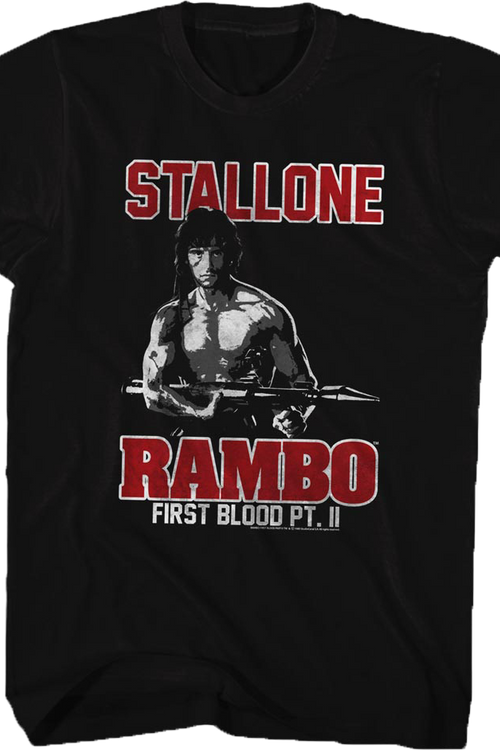 First Blood Part II Rambo T-Shirt - main product image