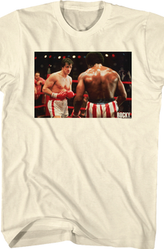 First Fight Apollo Creed vs Rocky Balboa T-Shirt