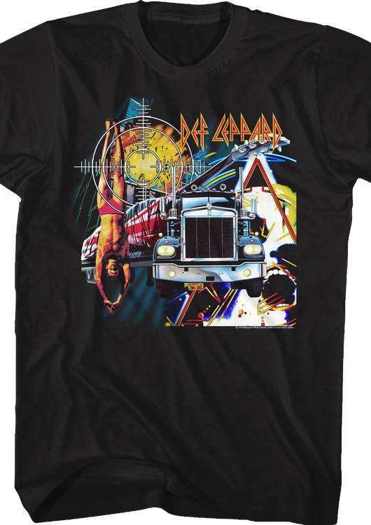 First Four Collage Def Leppard T-Shirt - main product image