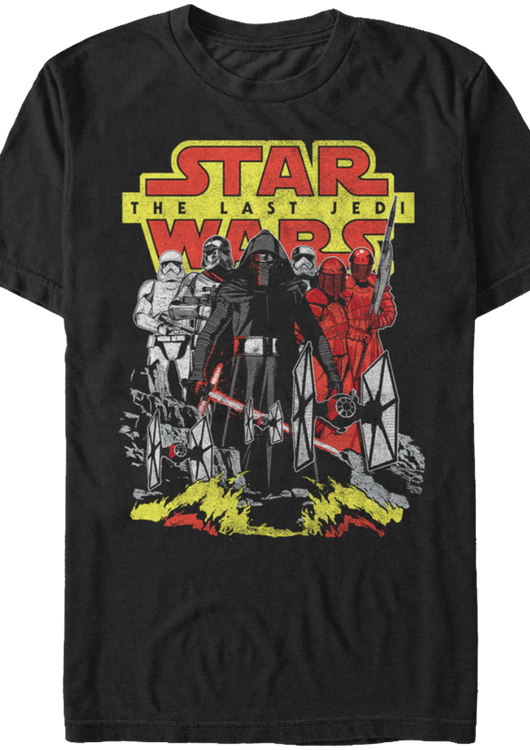 First Order Star Wars The Last Jedi T-Shirt - main product image