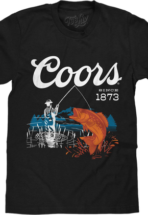 Fishing Since 1873 Coors T-Shirt