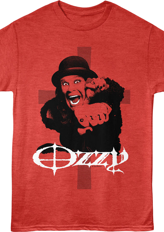 Fist Tattoo Ozzy Osbourne T-Shirt - main product image