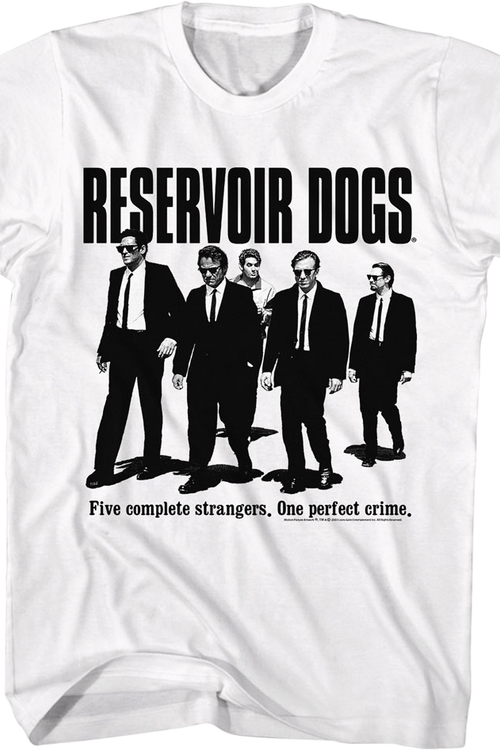Five Complete Strangers Reservoir Dogs T-Shirtmain product image