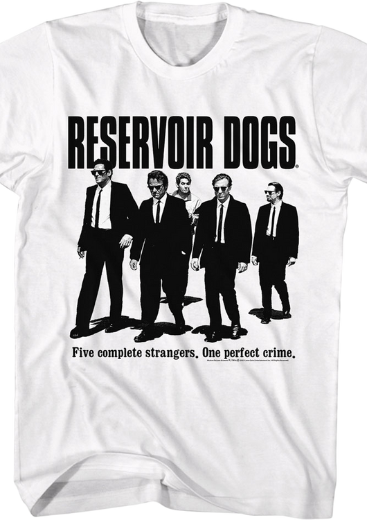 Five Complete Strangers Reservoir Dogs T-Shirt - main product image