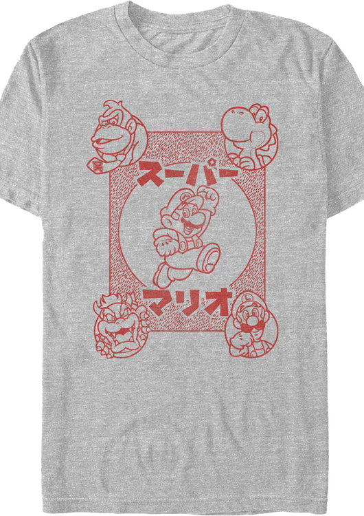 Five Elements Super Mario Bros. T-Shirt - main product image