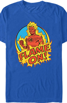 Flame On Fantastic Four T-Shirt