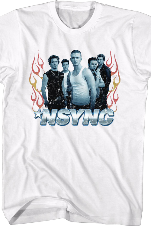 Flames NSYNC Shirt - main product image