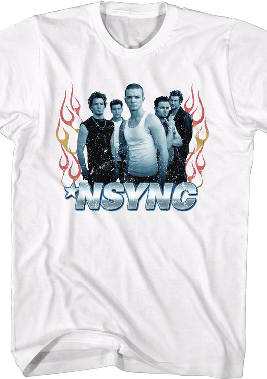 Flames NSYNC Shirt - main product image
