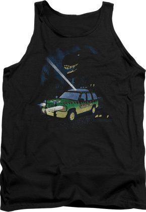 Flashlight Jurassic Park Tank Top