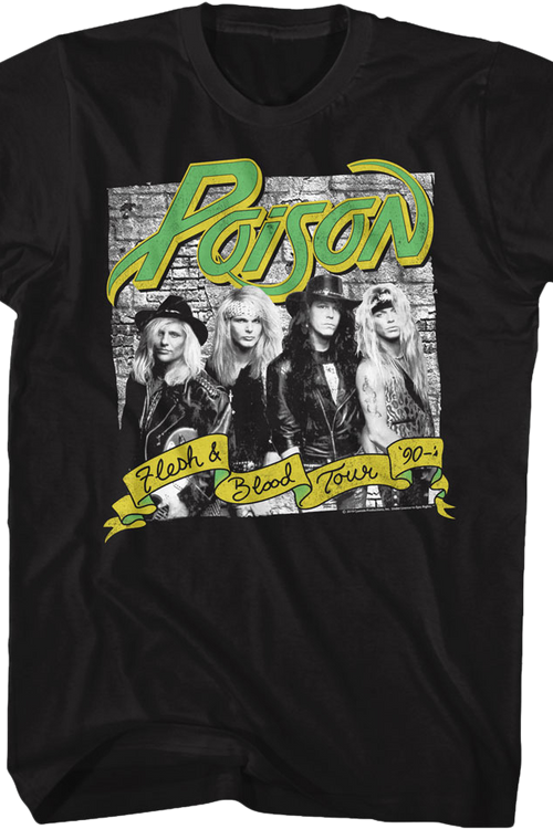 Flesh and Blood Tour Poison T-Shirtmain product image