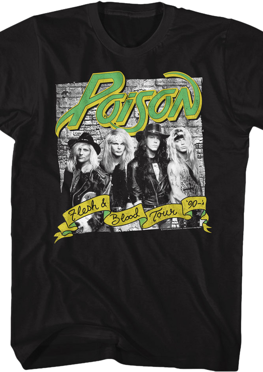 Flesh and Blood Tour Poison T-Shirt - main product image