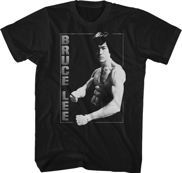 Flexing Bruce Lee T-Shirt Men's