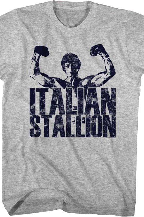 Flexing Italian Stallion Rocky T-Shirtmain product image