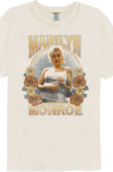 Floral Arch Marilyn Monroe Comfort Colors Brand T-Shirt
