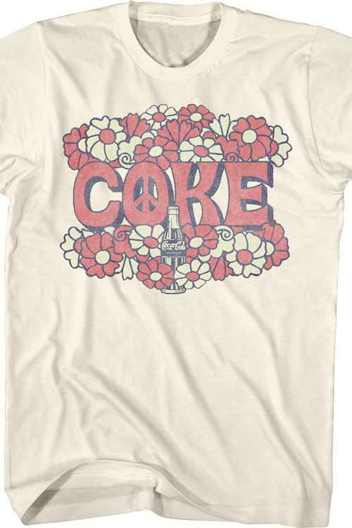 Floral Coca-Cola T-Shirtmain product image