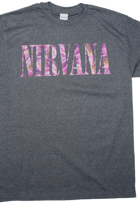 Floral Logo Nirvana T-Shirt