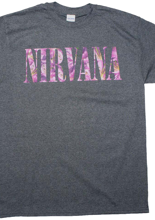 Floral Logo Nirvana T-Shirt - main product image