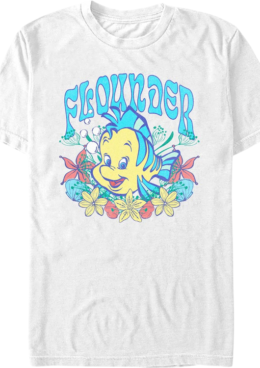 Flounder Little Mermaid T-Shirt - main product image