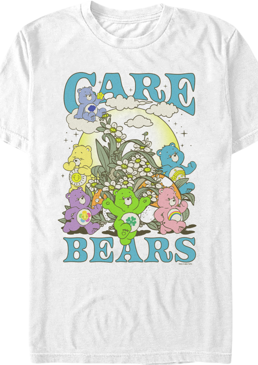 Flower Field Care Bears T-Shirt - main product image
