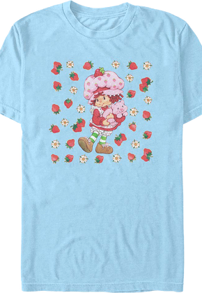 Flower Field Strawberry Shortcake T-Shirt