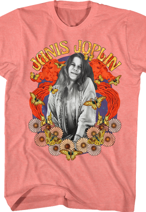 Flower Power Janis Joplin T-Shirt