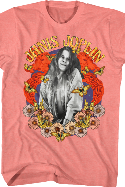 Flower Power Janis Joplin T-Shirtmain product image
