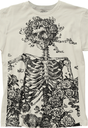 Impact Flower Skeleton Grateful Dead T-Shirt
