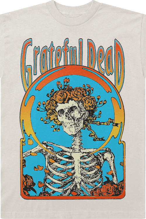 Flower Skeleton Grateful Dead T-Shirtmain product image