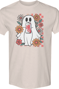 Flowers & Ghost Diet Coke T-Shirt