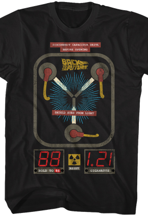 Flux Capacitor Back To The Future Shirt