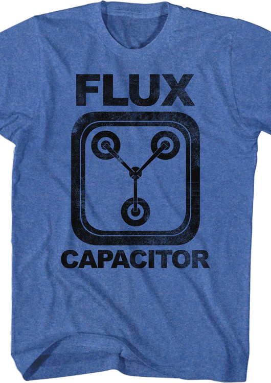 Vintage Flux Capacitor Back To The Future T-Shirt - main product image