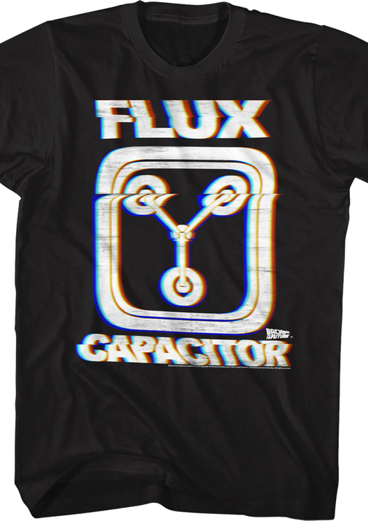 Tracking Flux Capacitor Back To The Future T-Shirt - main product image
