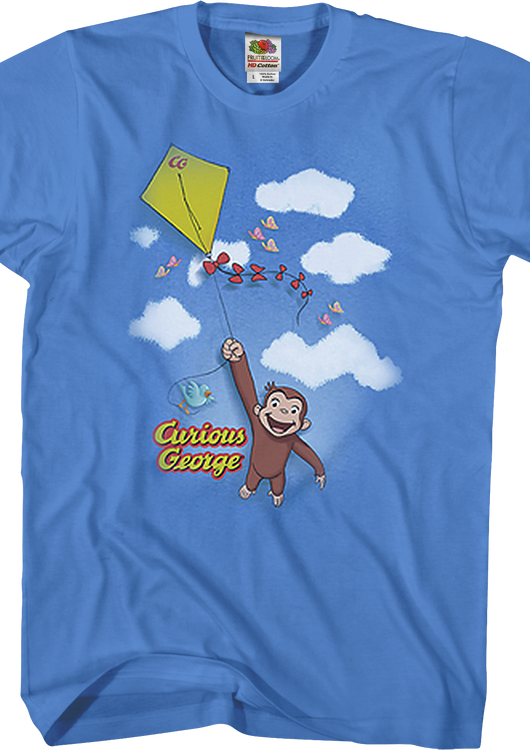 Fly a Kite Curious George T-Shirt - main product image