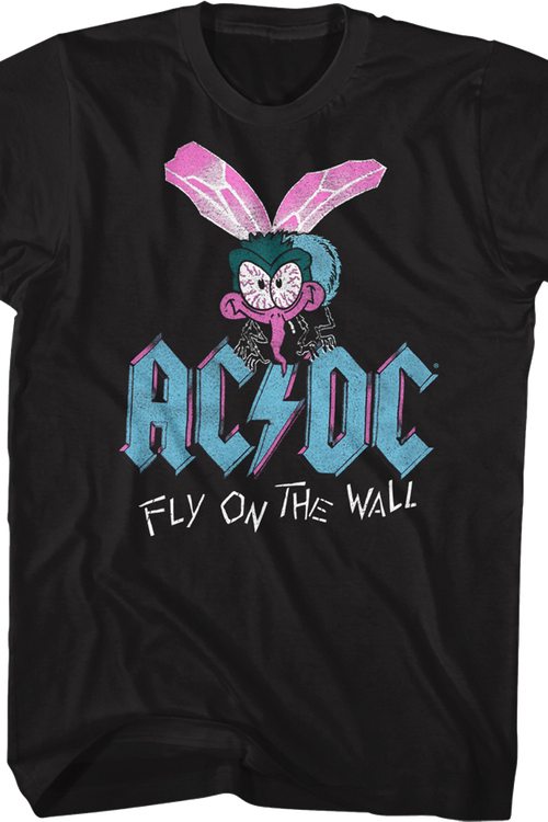 Fly On The Wall European Tour 1986 ACDC Shirtmain product image