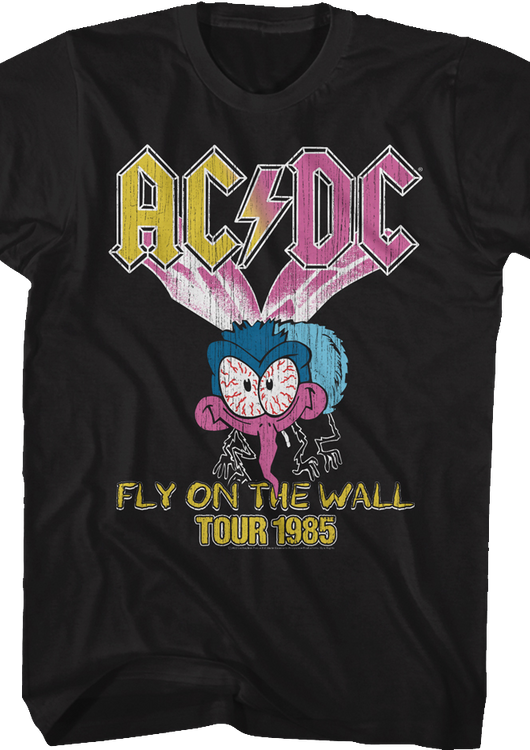 Fly On The Wall Tour 1985 ACDC Shirt - main product image