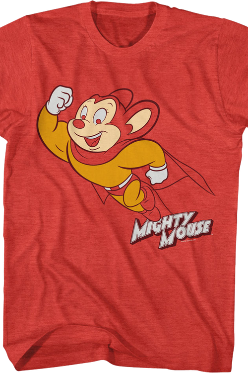Flying Hero Mighty Mouse T-Shirtmain product image