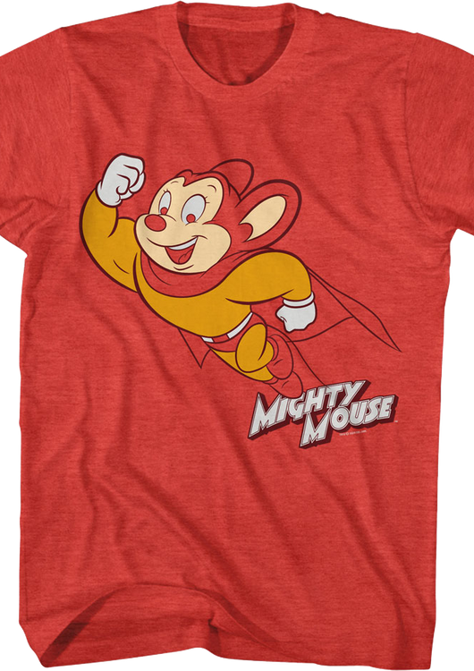 Flying Hero Mighty Mouse T-Shirt - main product image