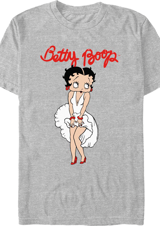 Flying Skirt Betty Boop T-Shirt - main product image