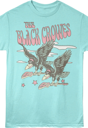 Flying With Guitars Black Crowes T-Shirt