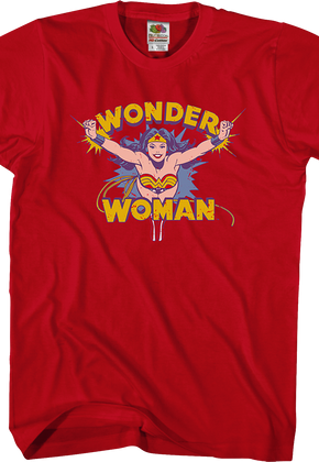 Flying Wonder Woman DC Comics T-Shirt