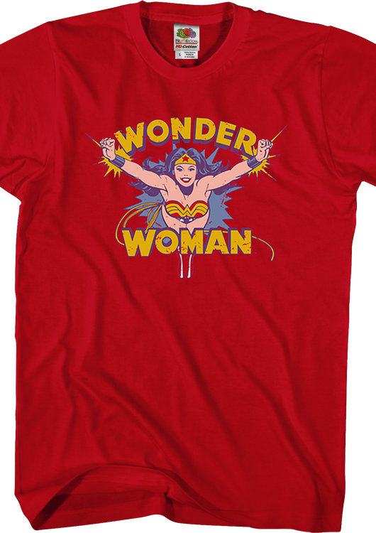 Flying Wonder Woman DC Comics T-Shirt - main product image