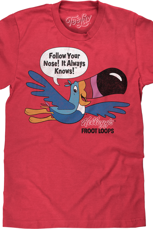 Toucan Sam Follow Your Nose Froot Loops T-Shirt - main product image