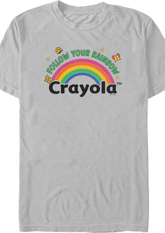 Follow Your Rainbow Crayola T-Shirt - main product image