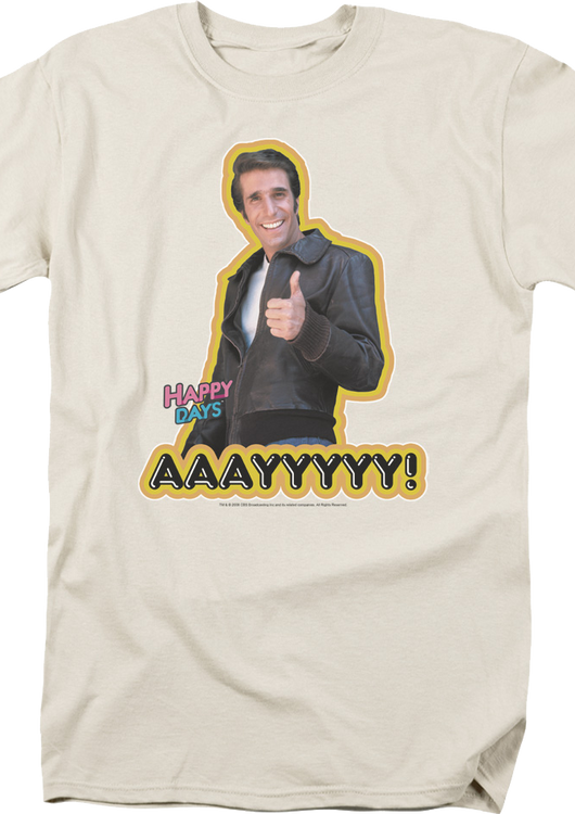 Fonzie Happy Days T-Shirt - main product image