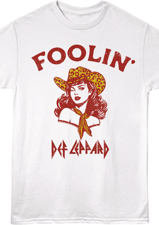 Foolin' Def Leppard T-Shirt - main product image