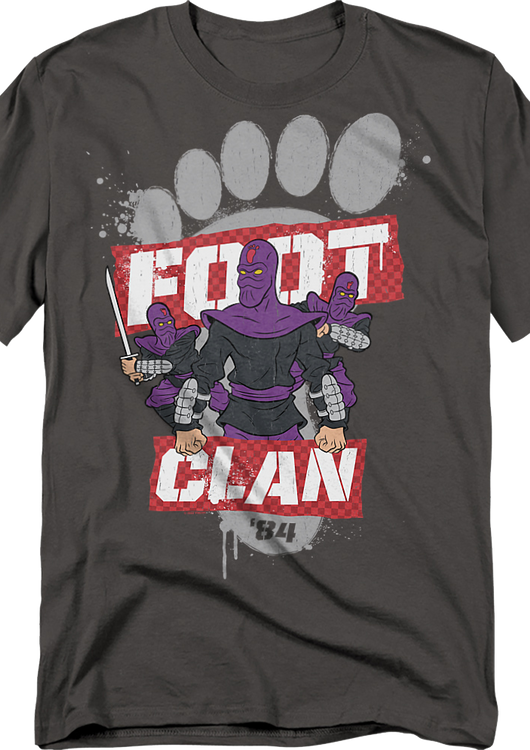Foot Clan '84 Teenage Mutant Ninja Turtles T-Shirt - main product image